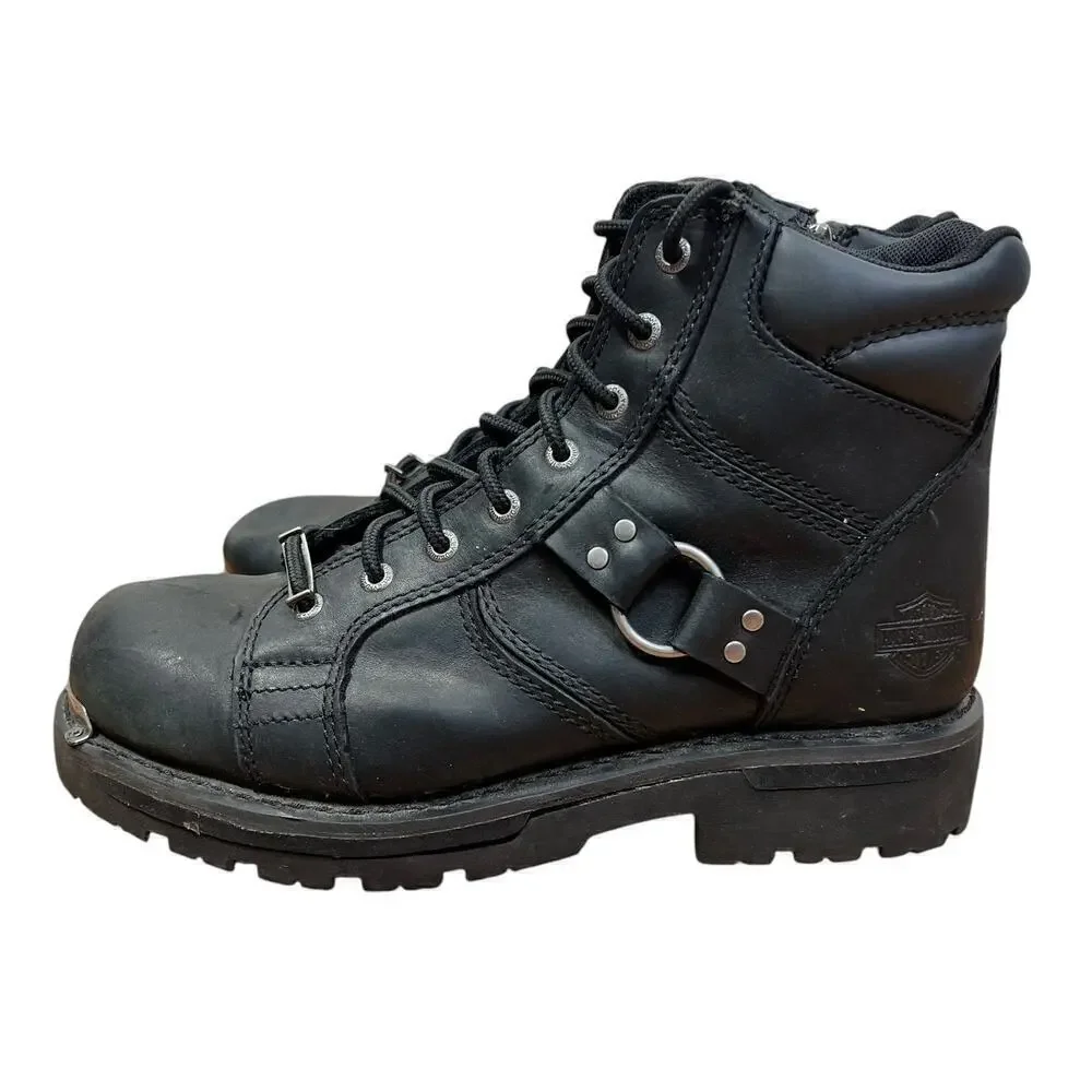 HARLEY DAVIDSON Men's Chipman Leather Riding Boots